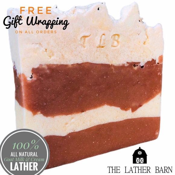 THE LATHER BARN Other - Red Velvet Cake & Cream Goat Milk Essential Lather